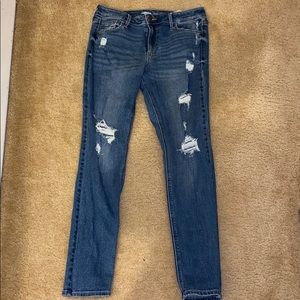 Old Navy Destroyed Rockstar Jeans